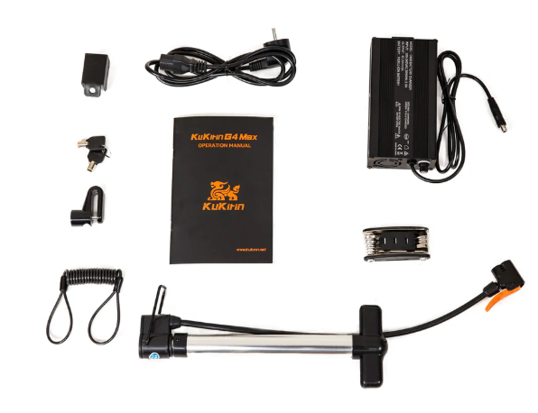 Kukirin G4 max elløbehjul