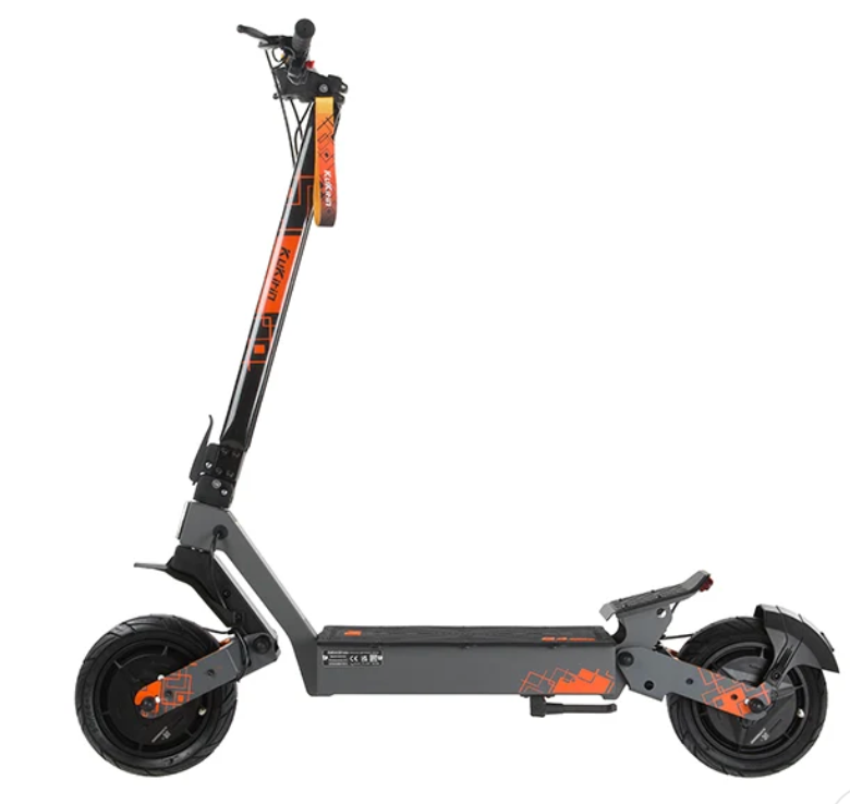 Kukirin G4 Ultra elløbehjul set fra siden