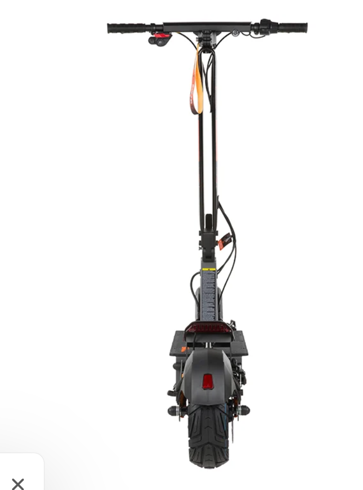 Kukirin G4 Ultra el-løbehjul set bagfra med baglygte